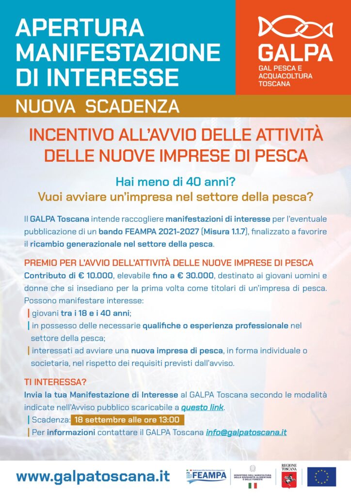 locandina nuova scadenza manifestazione interesse 